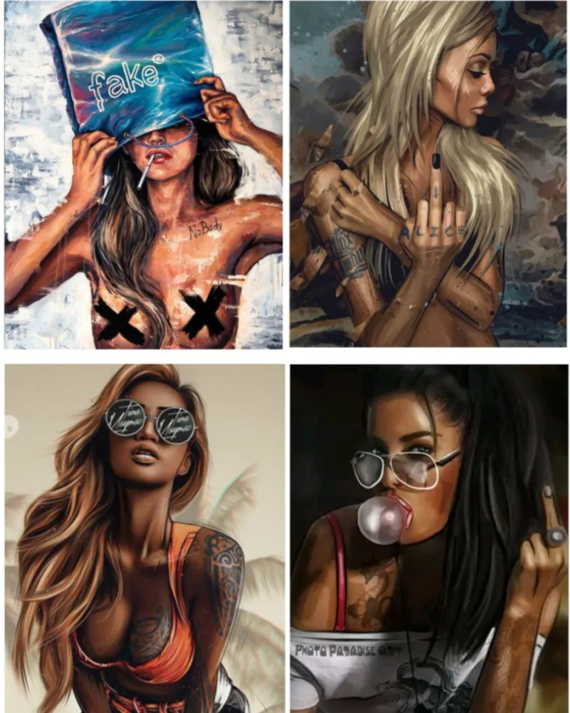 

Набор для рисования по номерам на раме «сделай сам», 40x50 см