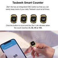 counteri tasbih tally counter for muslims zikr ring digital tasbeeh 5 prayer vibration reminder waterproof c9l2