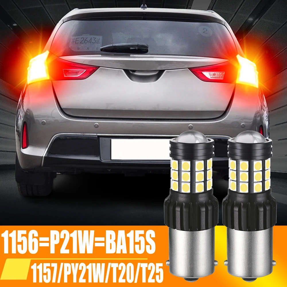 

2X 1156 PY21W T20 T25 1157 S25 светодиодный ные лампы DRL дневные ходовые огни для Peugeot 308 408 RCZ Citroen C4L Fiat Viaggio