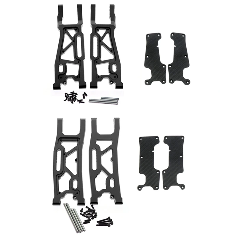 

Aluminum Front And Rear Suspension Arm With Carbon Fiber Cover For 1/8 Traxxas Sledge RC Car Upgrades Parts