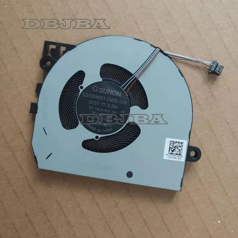 

Laptop CPU Cooling Fan For Dell Latitude 13 5320 0CJCNP CJCNP EG50040S1-CM30-S9A DC5V 0.38A 4Pin 023.100LA.0021