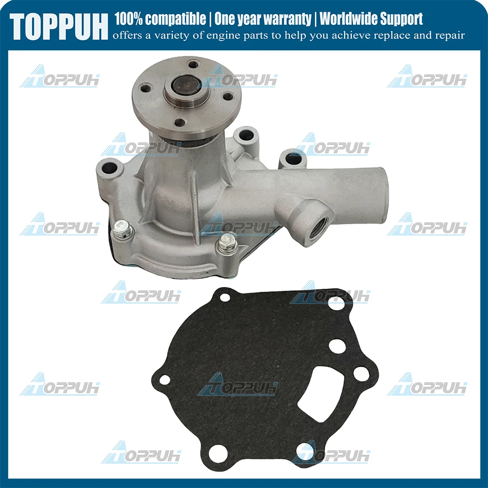 Фото Новая водяная помпа S4L (1 шт.) для Mitsubishi S4L, S3L2, S4L2, K4N, K3B, K3D, K3E, K4F (MM409302) №5
