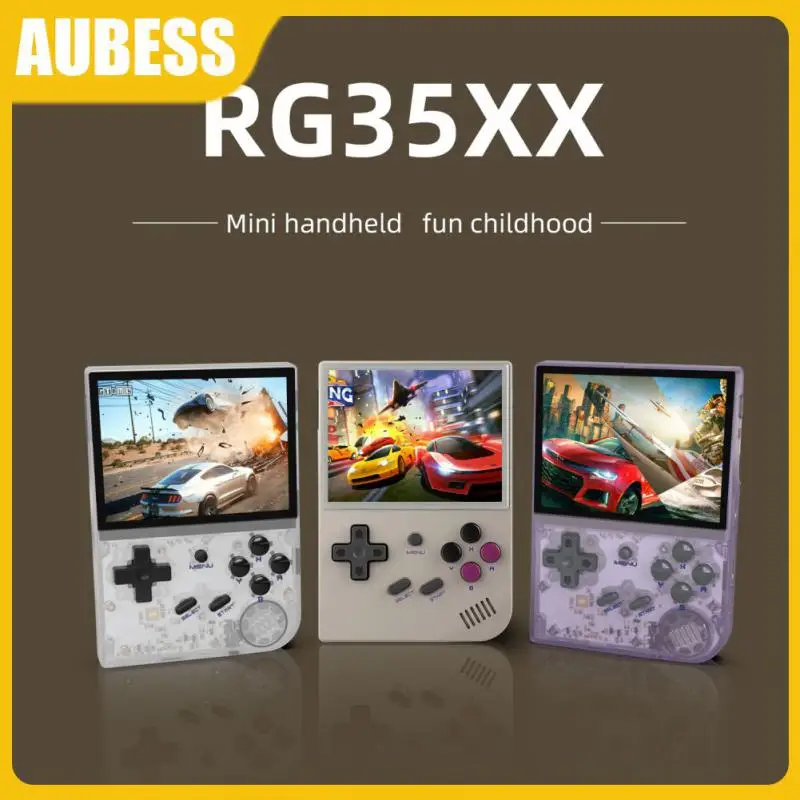 

Игровые мини-автоматы в стиле ретро с Ips-экраном 640*480, джойстик Linux Os, игровая консоль, видеоплеер, игровой эмулятор Rg35xx, подарок для мальчика, ...