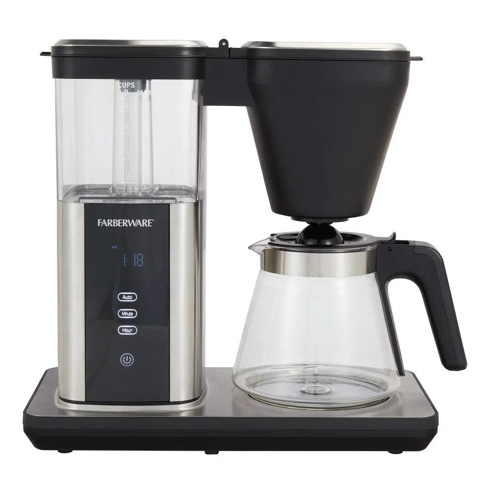 

ZAOXI 9 Cup High Temperature Drip Coffee Maker, 1.35 Liter Capacity,Black