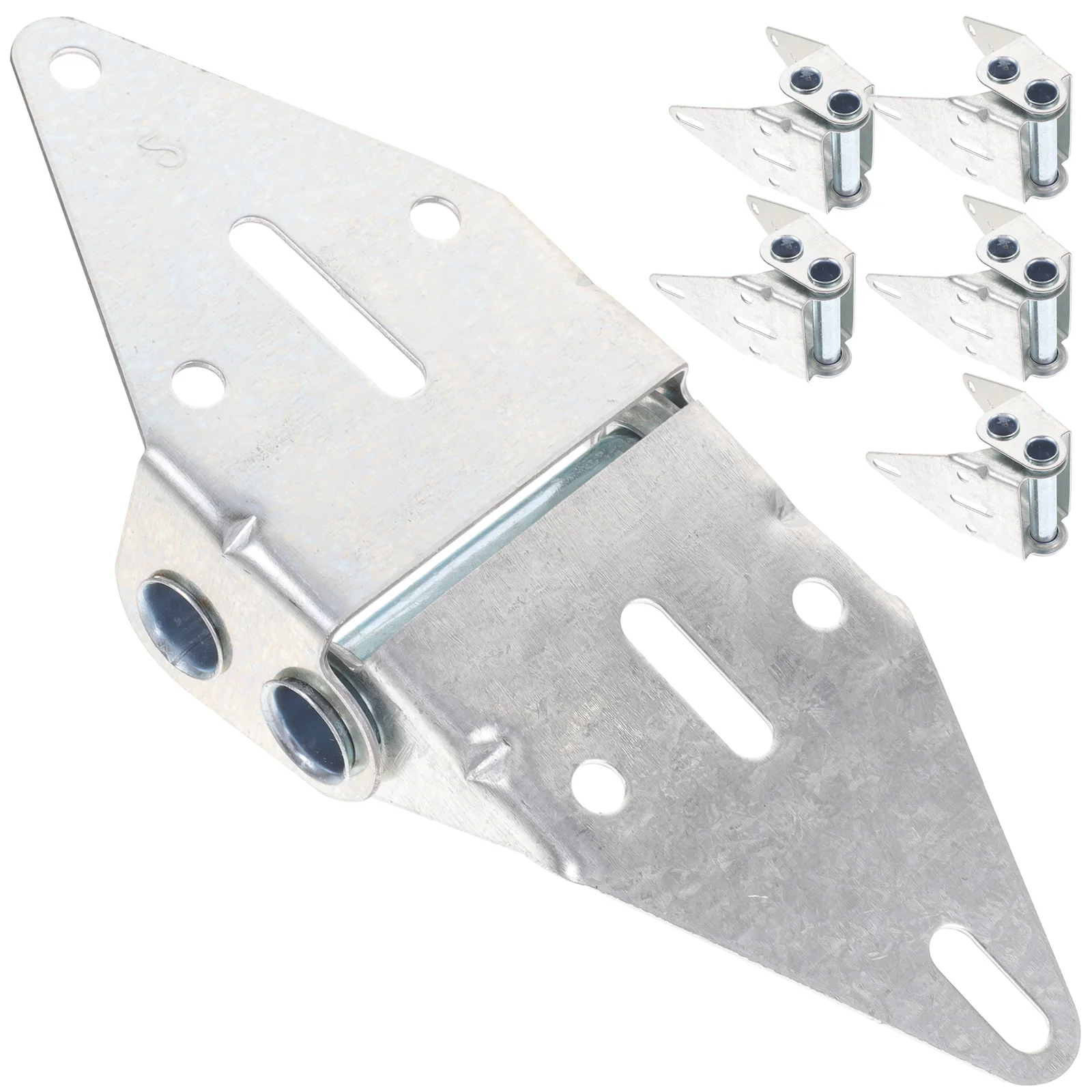 

6 Pcs Heavy Duty Hinge Garage Door Replacement Bracket Parts Iron Brace Hinges Doors