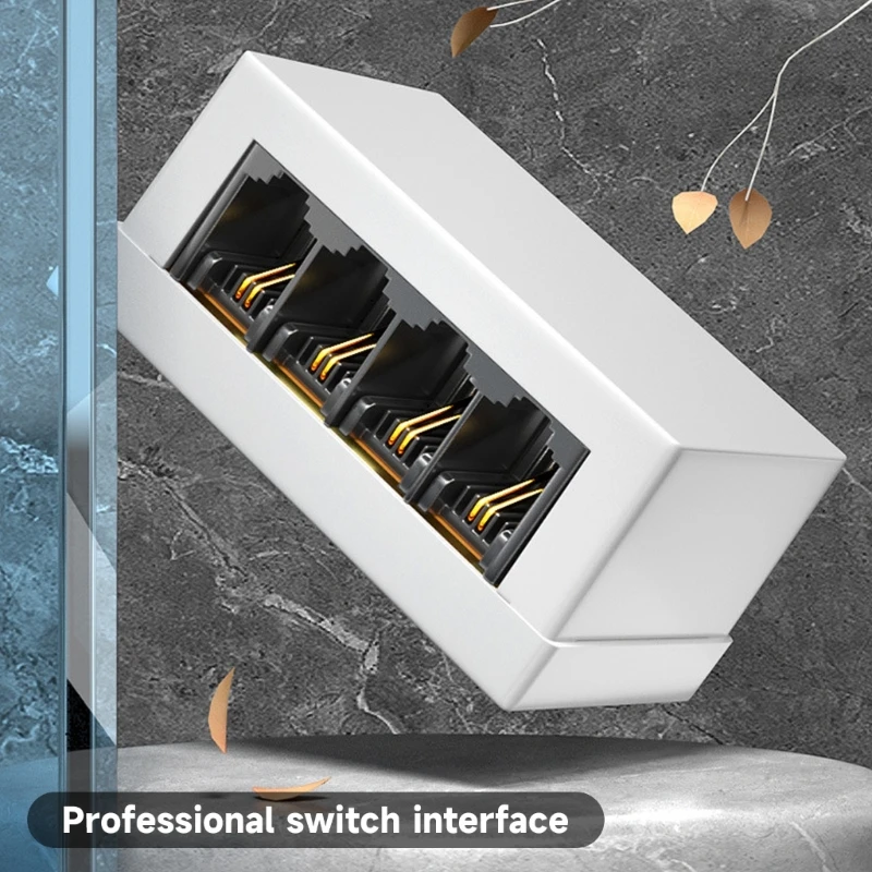 Адаптер от RJ45 до RJ11 адаптер Netword к фотоинтерференциальному адаптеру RJ45 к RJ11 аксессуары для адаптера 4 направления