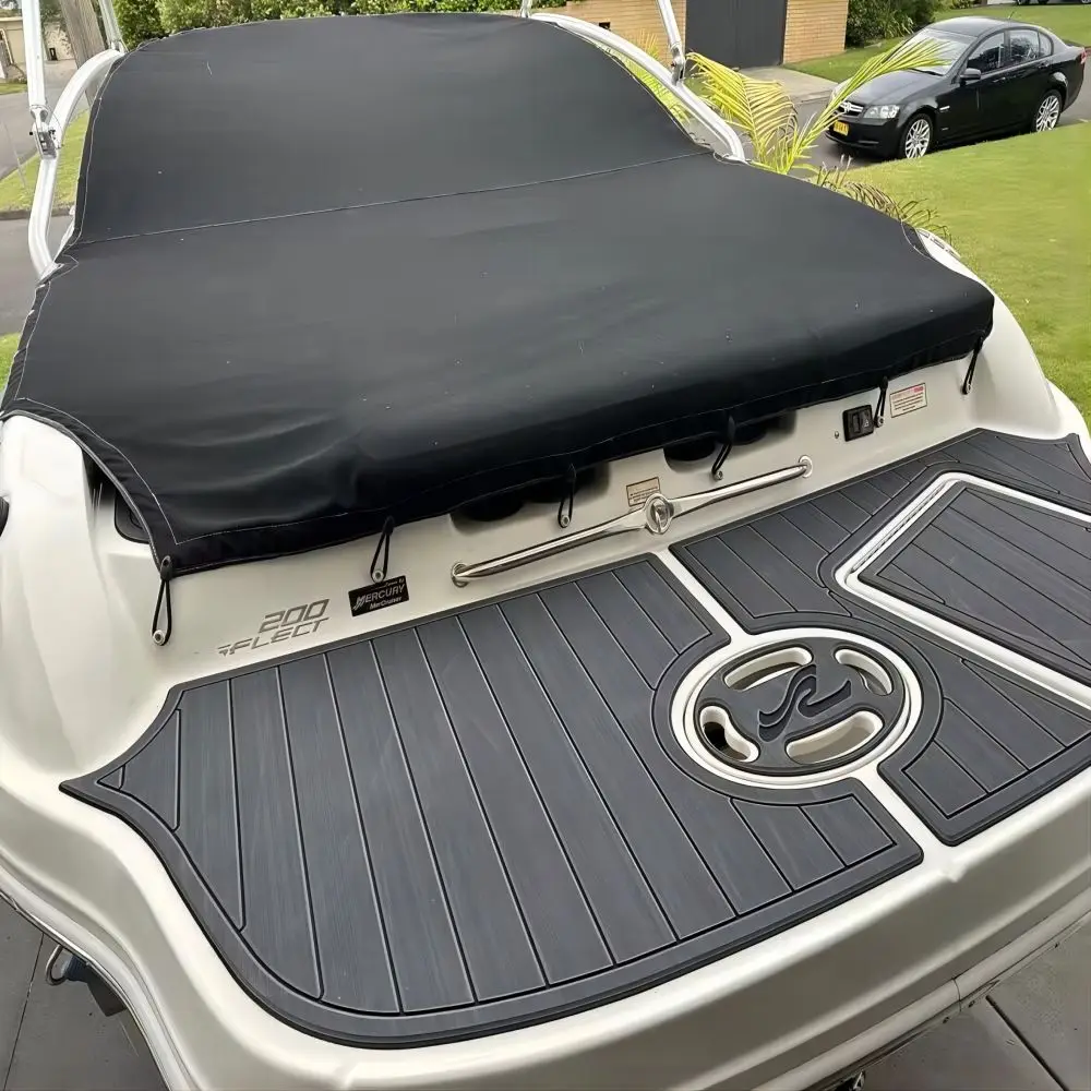 2005 Sea Ray 200 Select Платформа для плавания Кокпит Pad Лодка EVA Тиковая палуба Напольный
