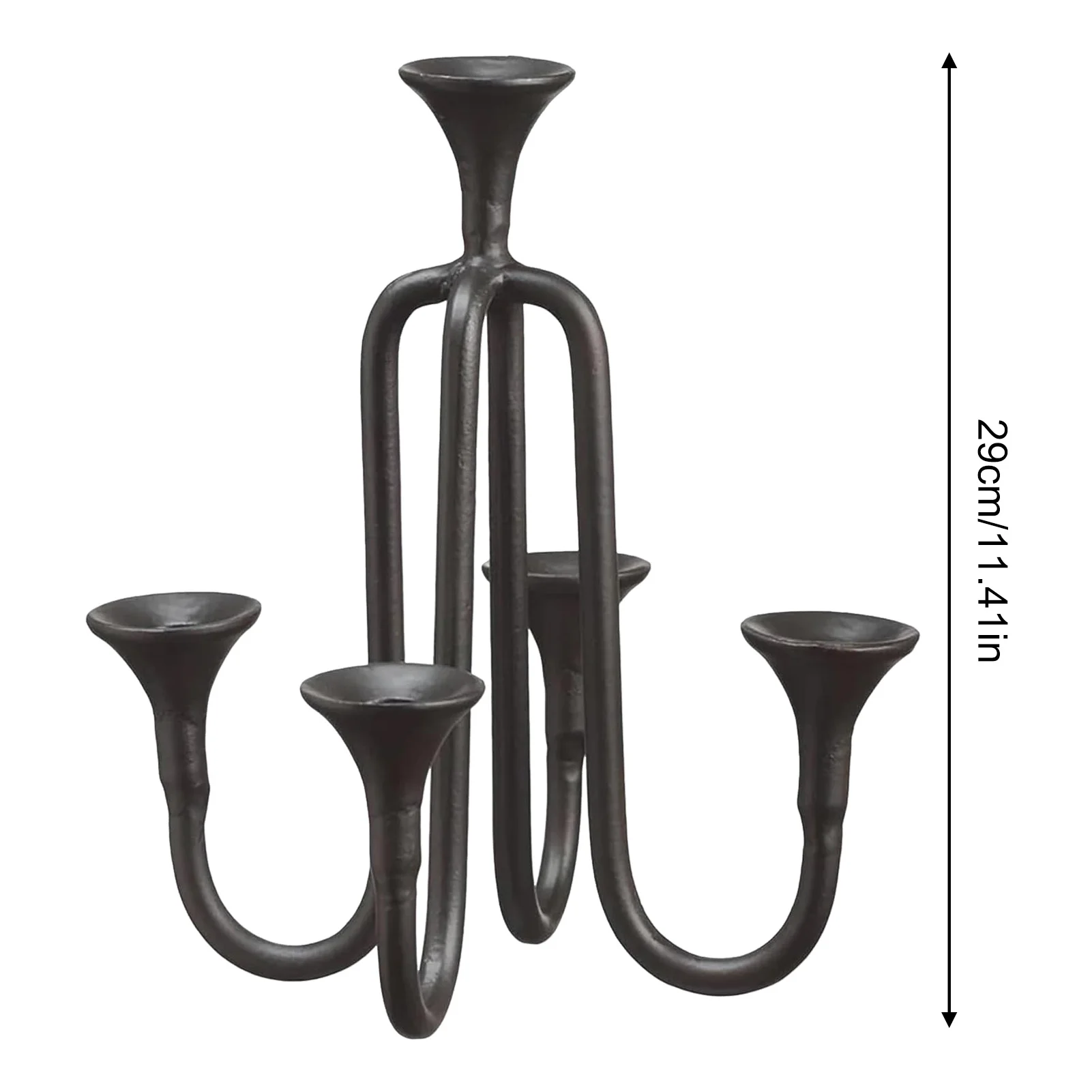 Рождественский декоративный подсвечник тонкая работа добавлен атмосферу