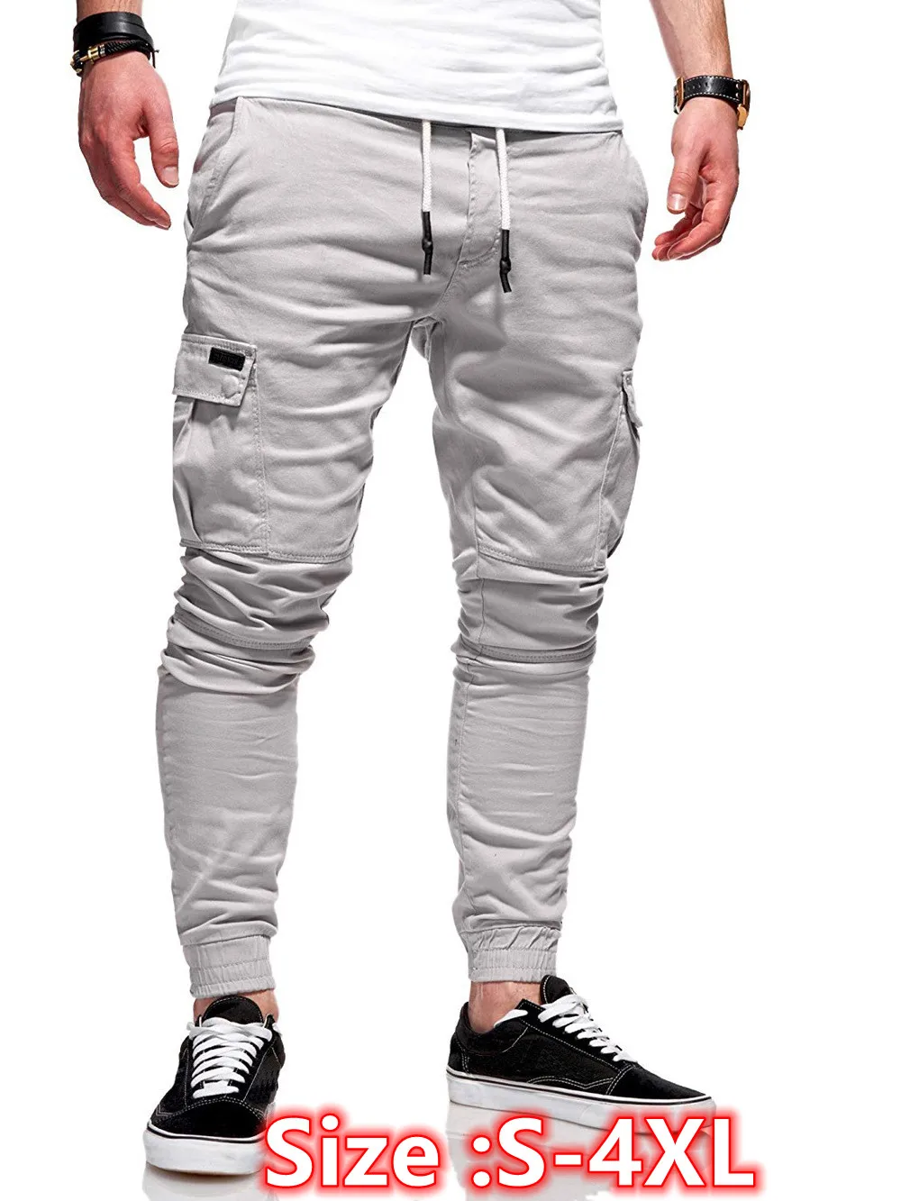 

New 2022 Men's Sports Pants Fashion Jogging Harem Pants for Men Casual Trousers Male Sweatpants Ropa Para Hombre штаны мужские