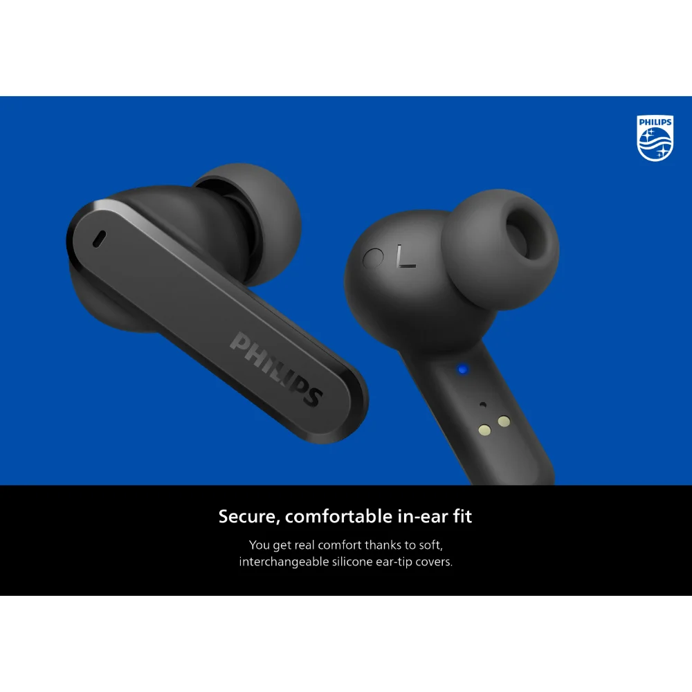 headphones T4506 True Wireless Headphones with Active Noise Canceling, Charging Case, Black, TAT4506BK/00-B enlarge