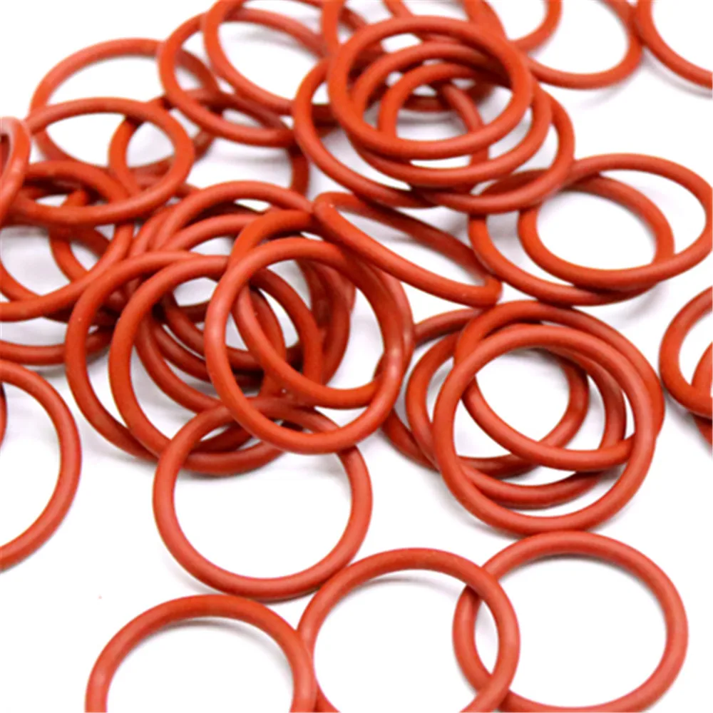 Уплотнительное кольцо VMQ уплотнительная прокладка толщина CS 4 мм внешний диаметр