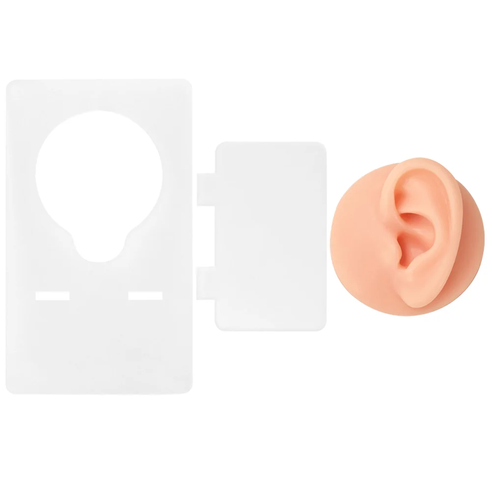 

Left Ear Practice Silicone Makeup Tattoos Skins Fake Tattooing Drawing