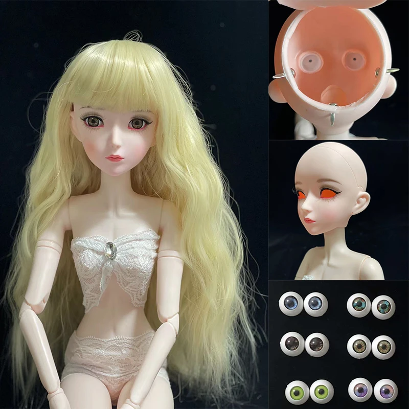 

60cm Doll Wig Accessories 1/3 BJD Doll Princess Doll 21 Joints Moveable Dolls DIY Doll Toy Kids Girls Doll Gift