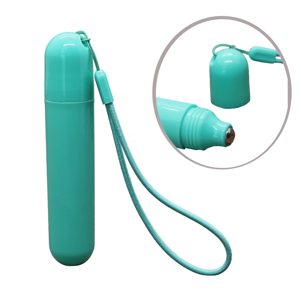 

100 шт., пластиковые флаконы для эфирных масел, 6 мл