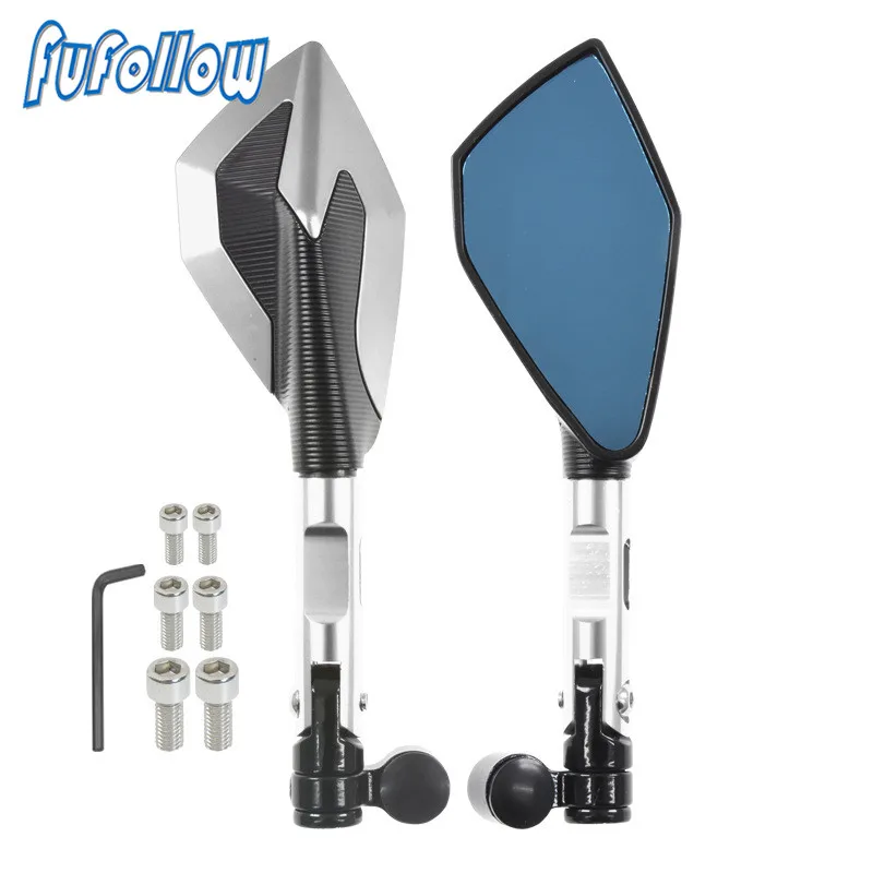 

6 Colors Universal Motorcycle CNC 8 10mm Mirror Rearview Side Mirrors For KTM 790ADV 390ADV 390 790 ADV R adventure Accessories