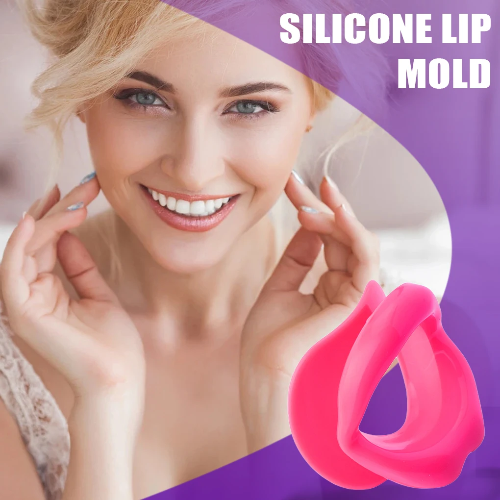 

Silicone Rubber Face Lifting Lip Trainer Mouth Muscle Tightener Face Massage Exerciser Anti Wrinkle Lip Exercise Mouthpiece Tool