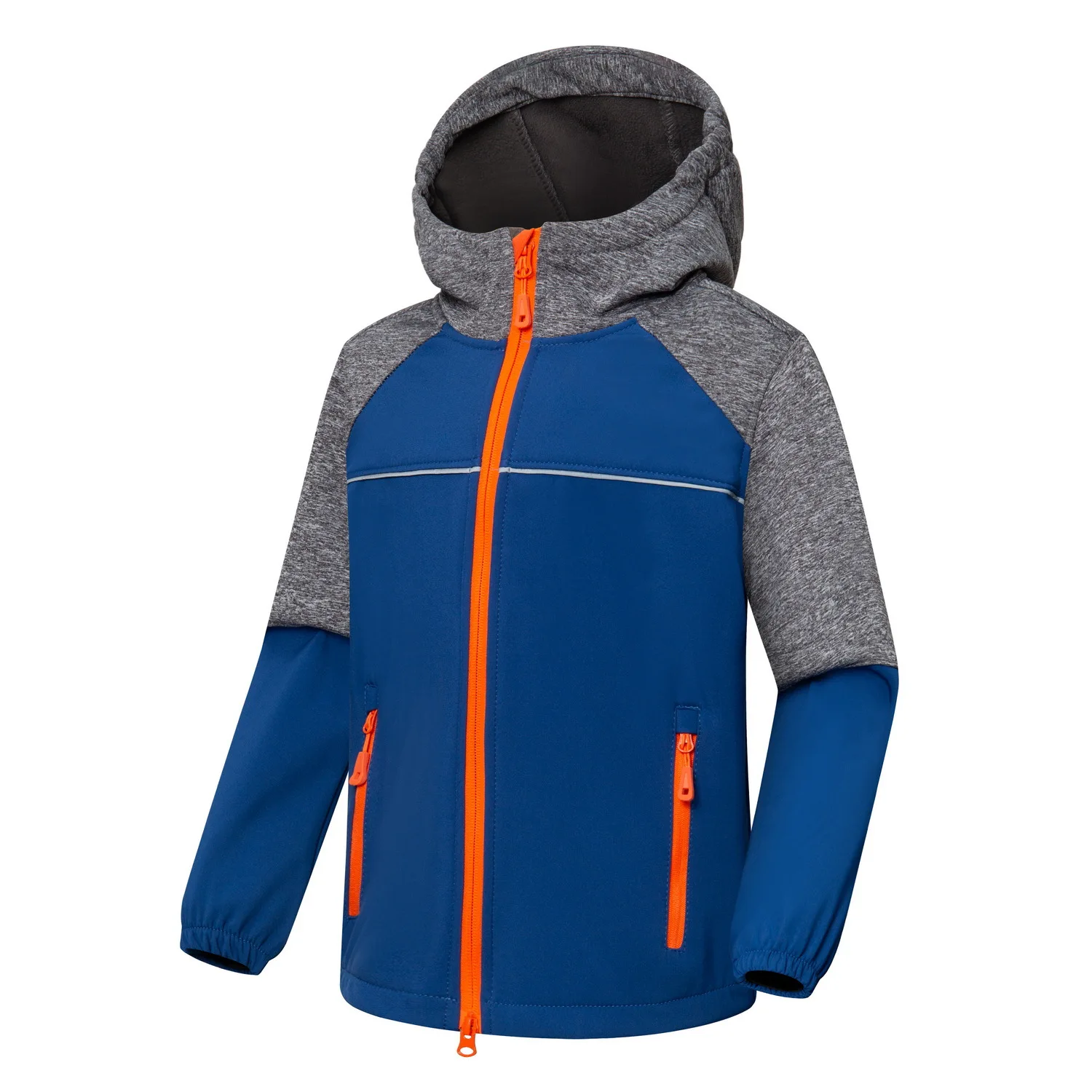 Ветрозащитная куртка Softshell для мальчиков и девочек флисовая одежда спортивное