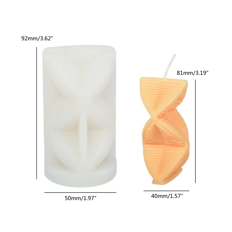 Спираль жизни силиконовая форма расплавленный воск полимерная для ароматерапии