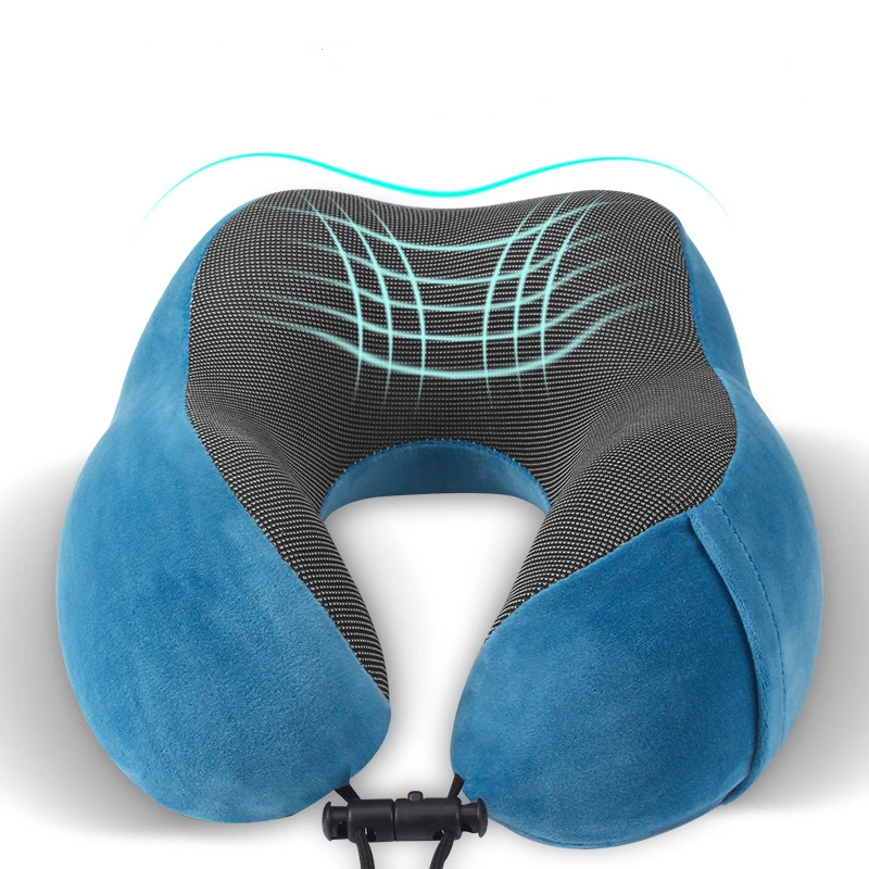 

New U-Shaped Memory Foam Neck Pillows Cervical Healthcare Bedding Drop Shopping Soft Slow Rebound Space Travel Pillow