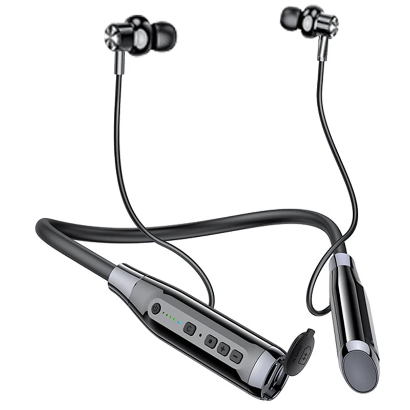 

Neckband Headphones Sports Wireless Headphones TWS Magnetic Absorption Headphones Bluetooth 5.0 Sports Headphones