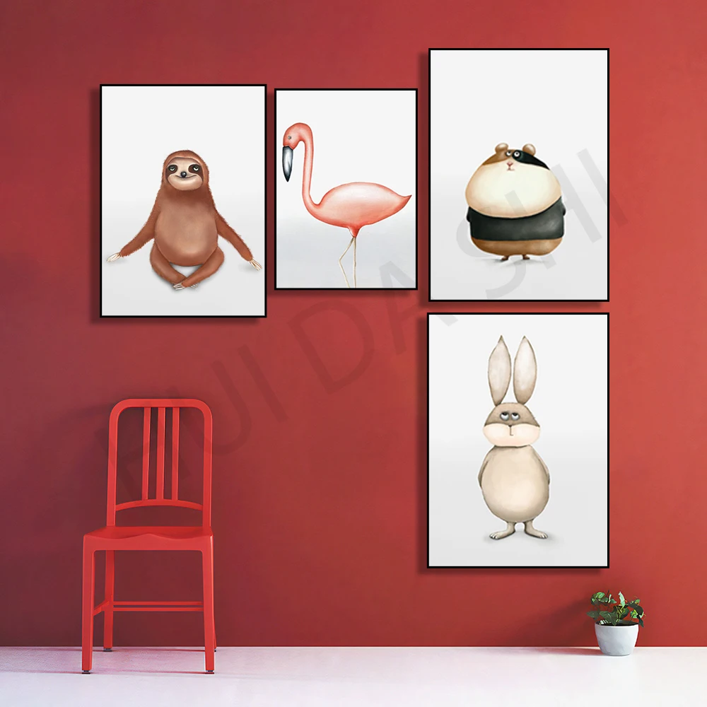 Детская стена из ягненка декор для фермерского дома Настенная картина девочек