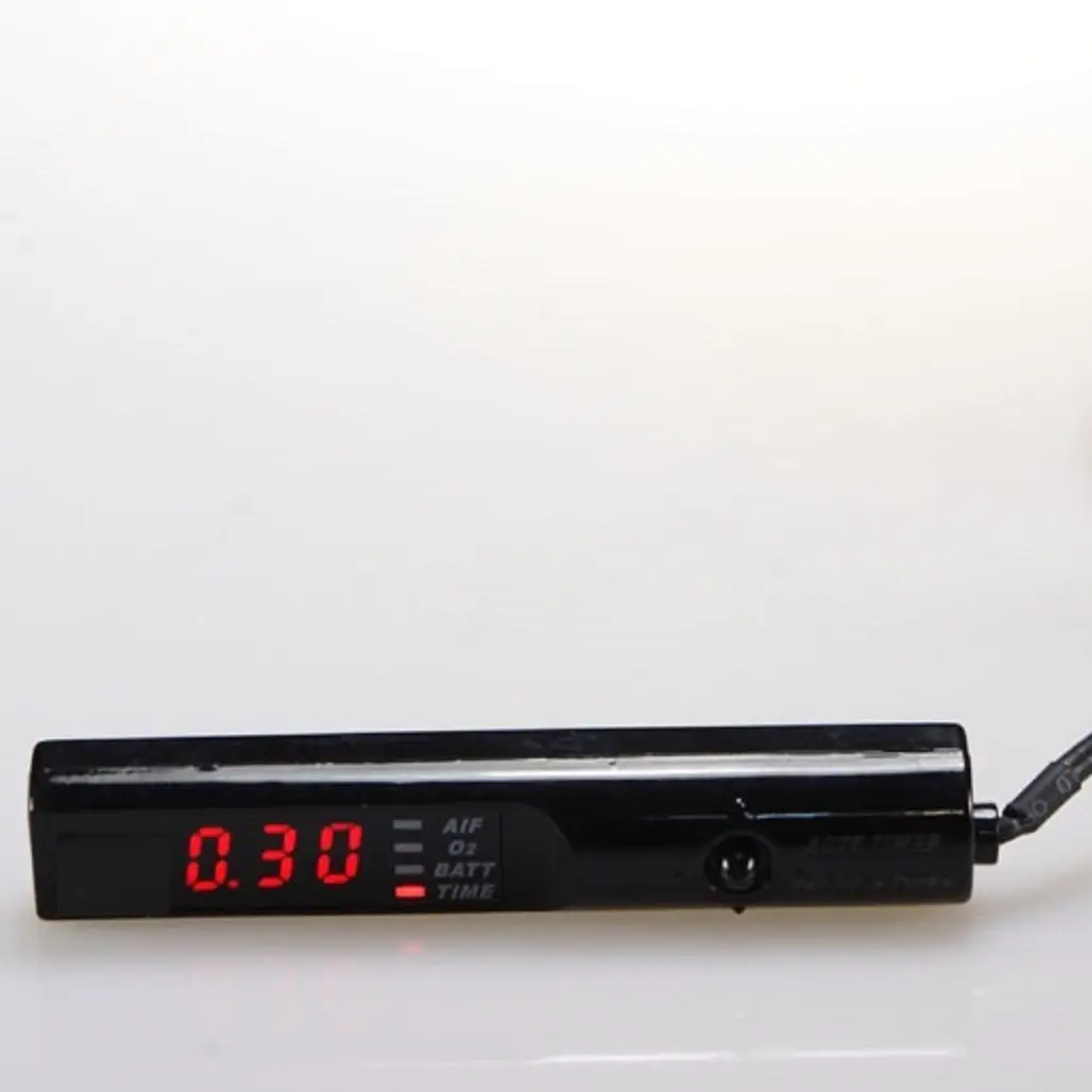 12 В гоночный турбо таймер Красный светодиодный цифровой дисплей для универсального автомобиля с оригинальной коробкой и логотипом