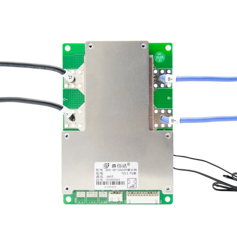 JBD Smart BMS 6S 24 В с температурной защитой Lifepo4 Bluetooth 100A 80A 60A для электровелосипеда 3 7 в