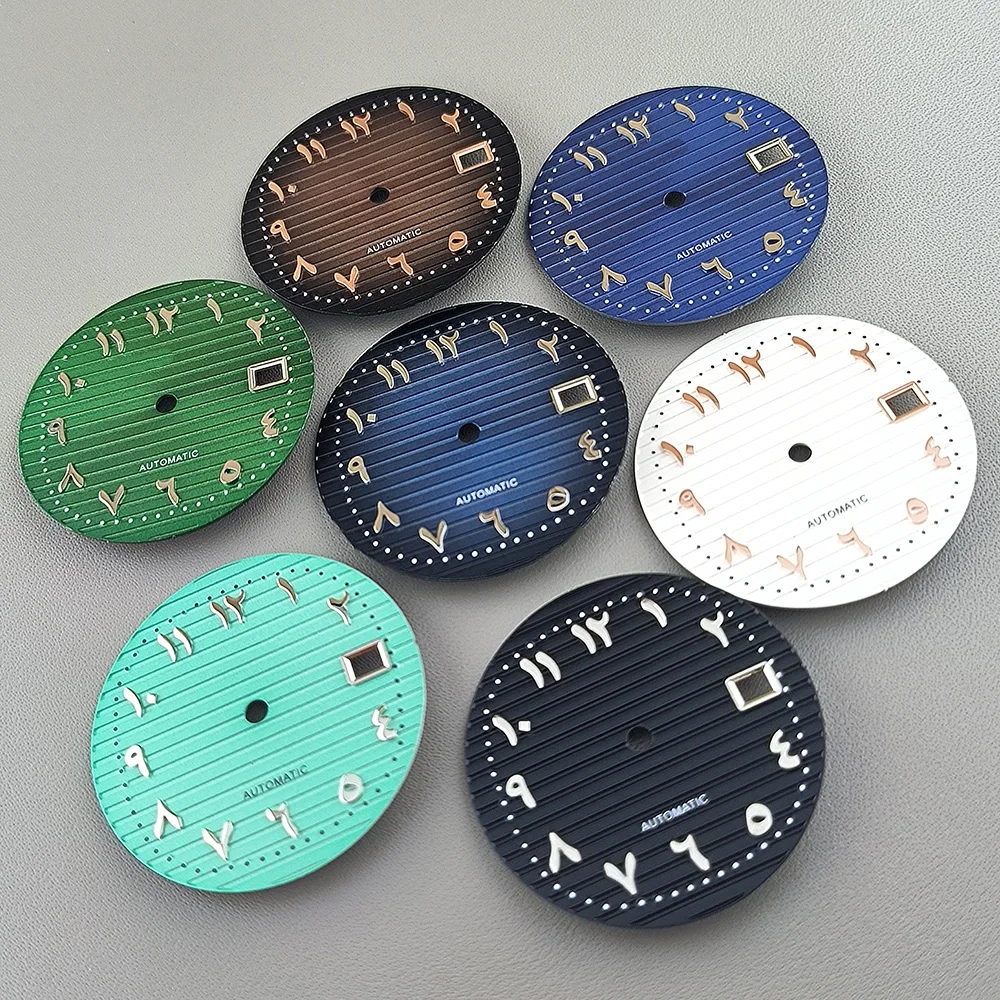 Циферблат NH35 30 5 мм Nautilus арабский циферблат часов без светящегося циферблата