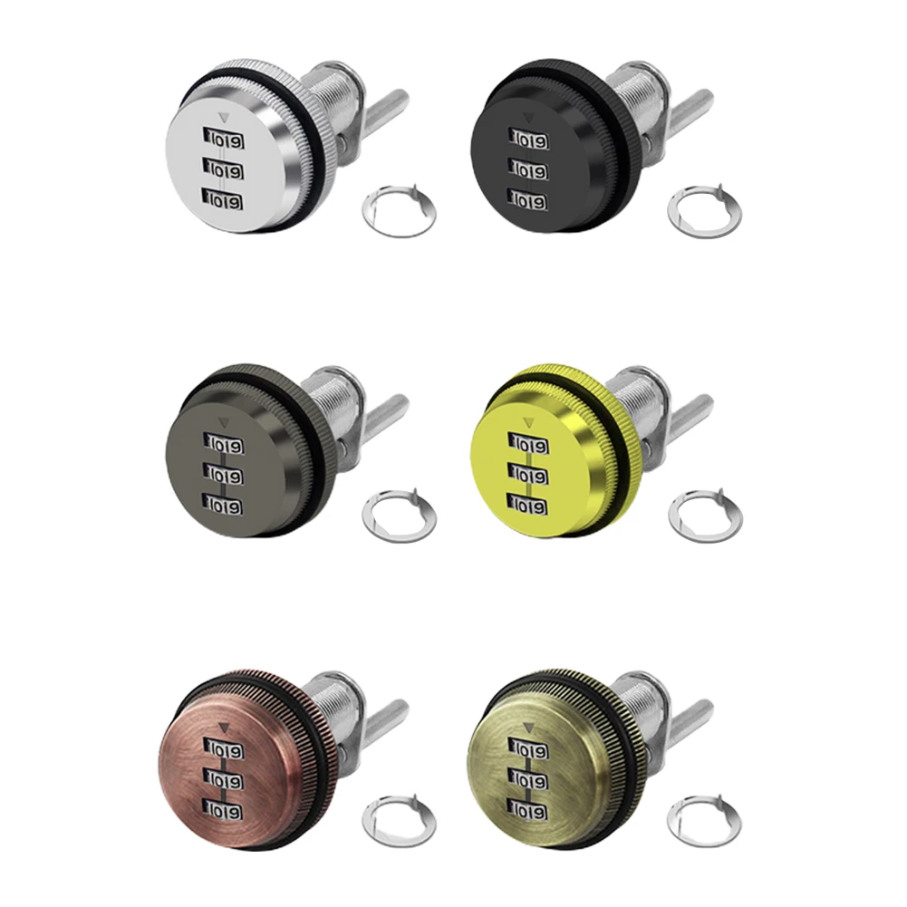 

Code Password Lock Combination Lock Box Locker Mail Post Motor Homes Caravans Replacement Zinc Alloy 3 Digital