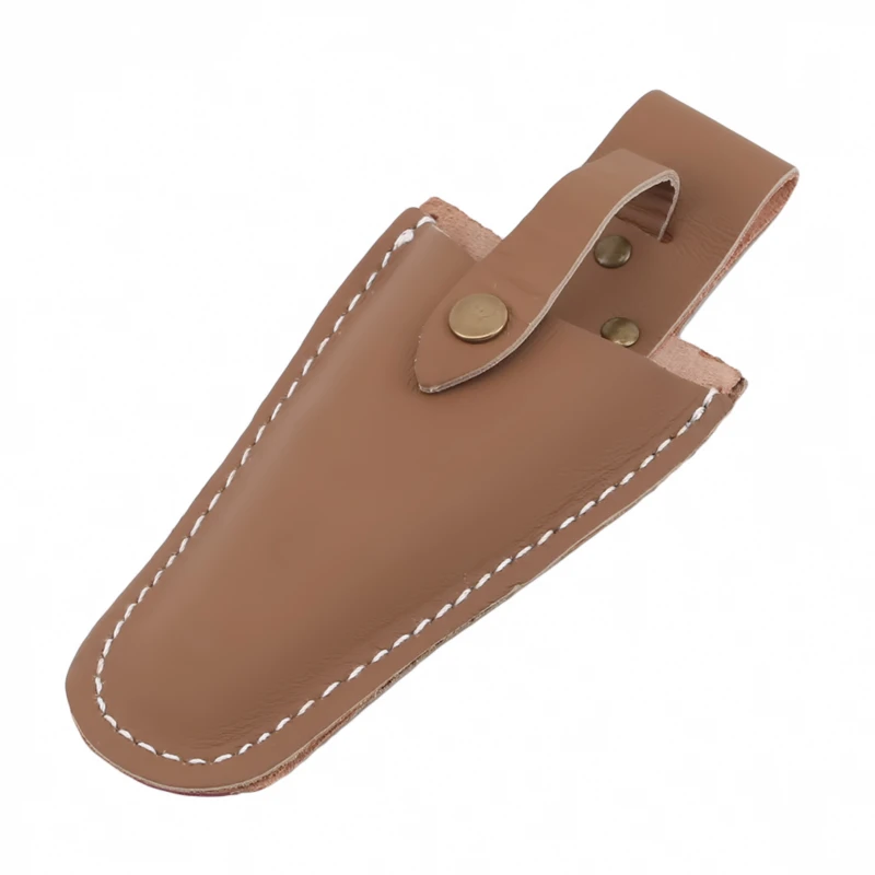 

Practical Home Supplies with Buckle Electrician Holder Scissor Bag Storage Portable Leather Sheath Tool Pruning Gardening Pouch