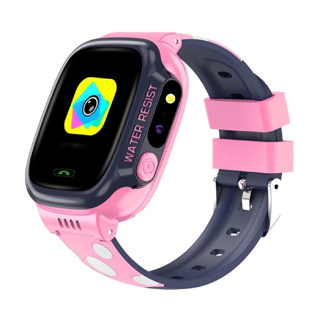 Детские умные смарт-часы Smart Baby Watch Y92 2G с поддержкой Wi-Fi и GPS HD камера SIM card (Розовые)