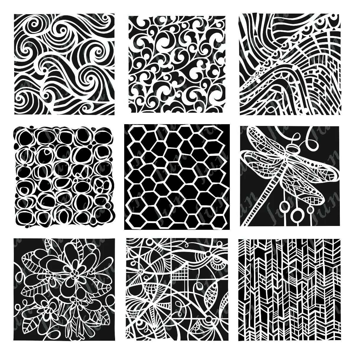 

New Circles Flower Cluster Layering Stencils Embossing Template Diy Drawing Scrapbooking Supplies Coloring Crafts Decoration