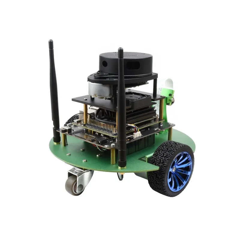 Waveshare JetBot профессиональная версия ROS AI Kit B двойные контроллеры Robot Lidar map обработка