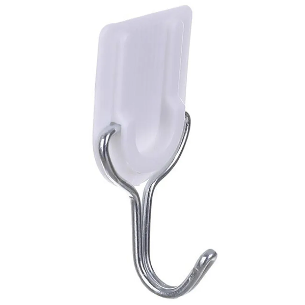 

Self-Adhesive Wall Hanger Good Stickiness Provide Good Weight-Bearing Bathroom Sticky Wall Hook Home Clothes Towel Robe Holder