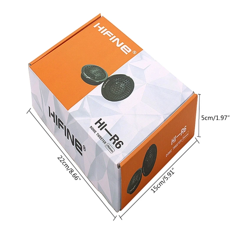 2x25 мм шелковая пленка высокомощный магнитный твитер для студии звукозаписи