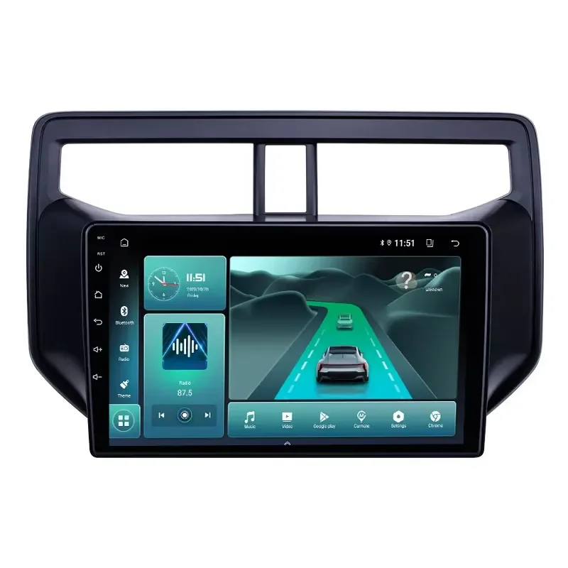 Фото Автомагнитола с сенсорным экраном, Android 13, GPS, видеоплеер, DVD, мультимедиа, стерео, DSP для Rush 2010-2019 №2