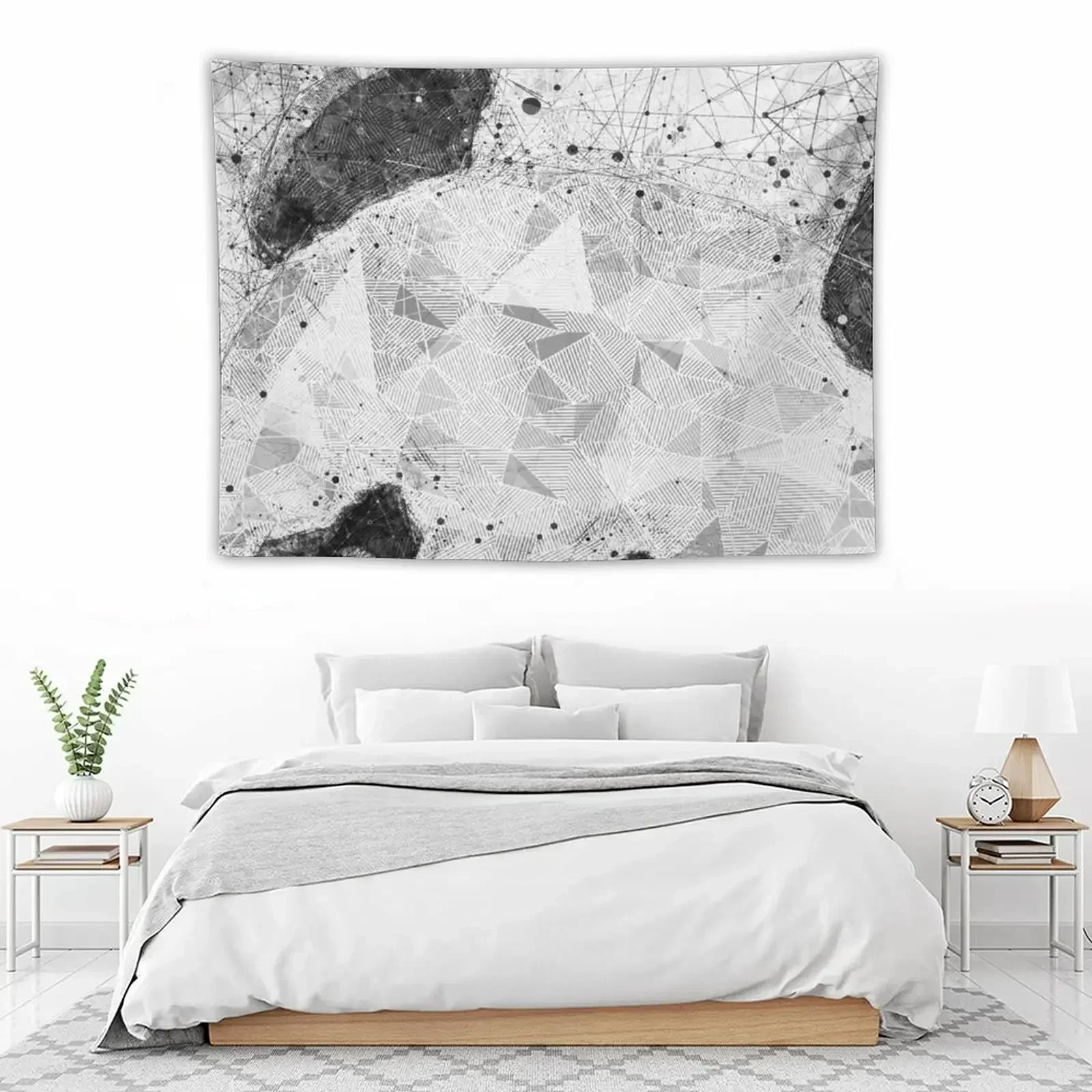 Все о панях - Фрактальный художественный гобелен с пандой уличный декор