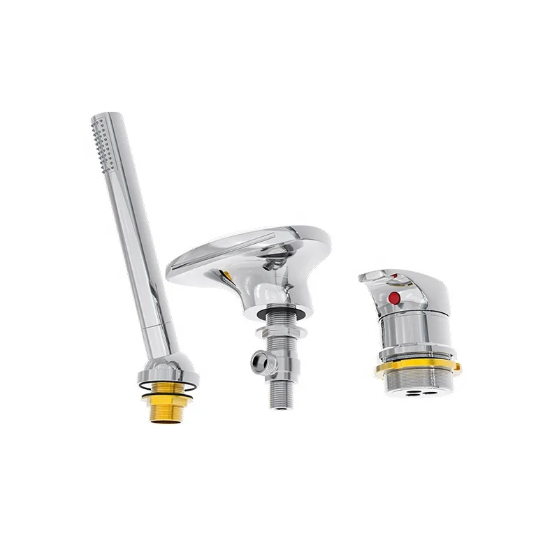 

Cold And Hot Water Switch Not Easy To Splash Mixer Bathtub Faucet Suite