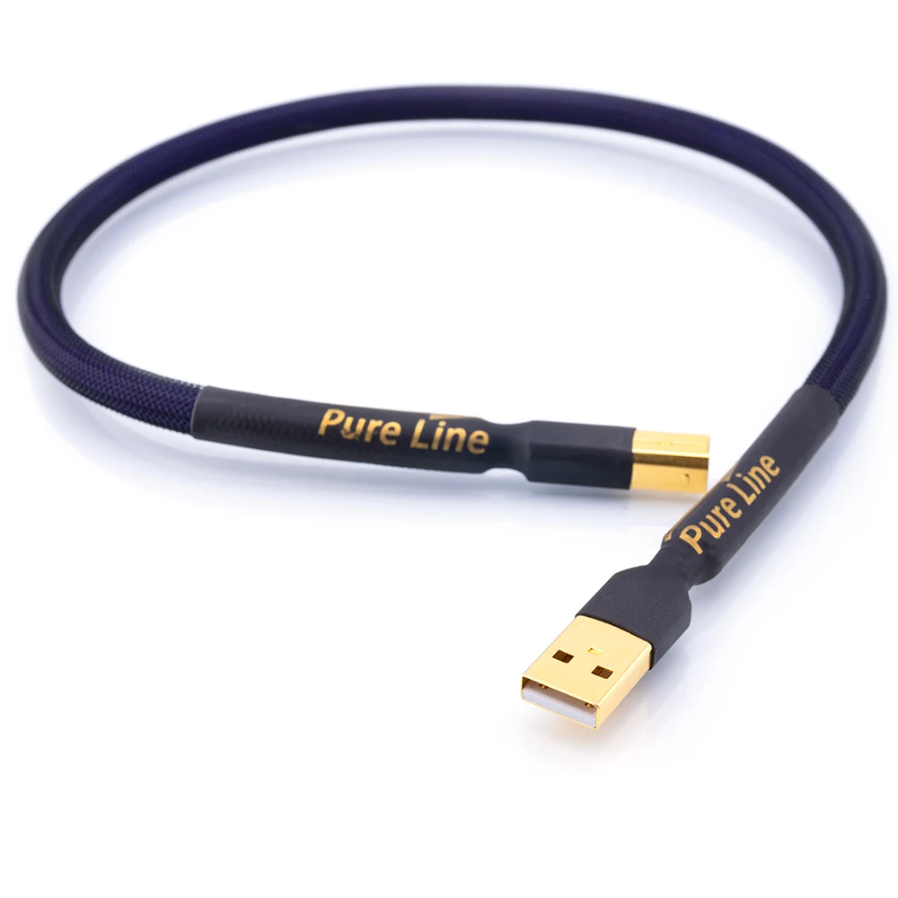 Ace Hifi Usb кабель Dac A-b Alpha Occ цифровое аудио от A до B Высококачественный Тип A к Type B для ПК Dac усилитель мобильного сигнала миксер звуковой карты