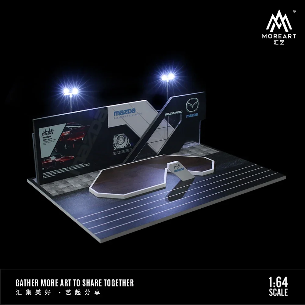 Модель автомобиля MOREART 1:64 из сплава демонстрационная игрушечная машинка с