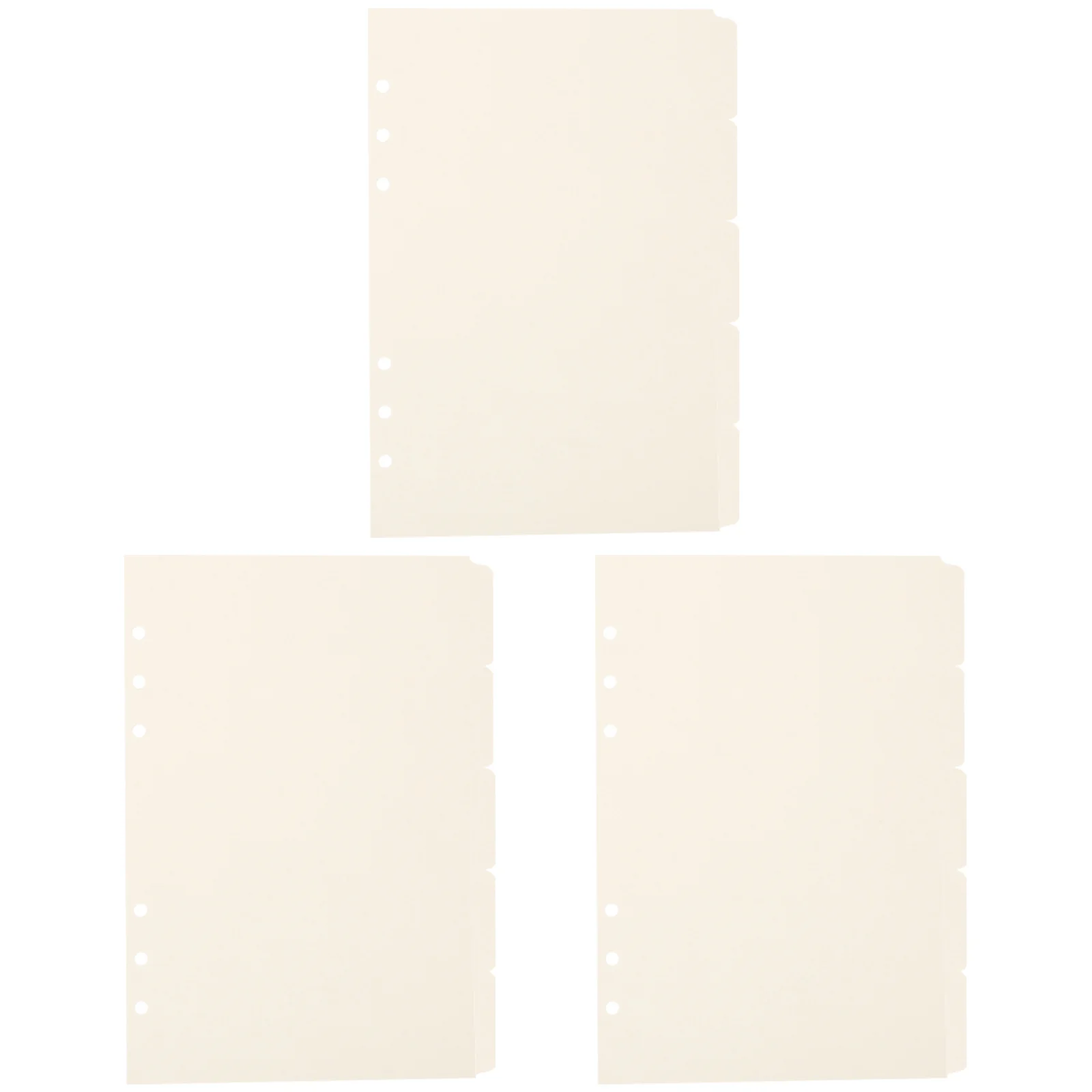 

Index Separator Page Replaceable Dividers Household Binder Tabs Office Supplies Portable Loose Leaf Notebook