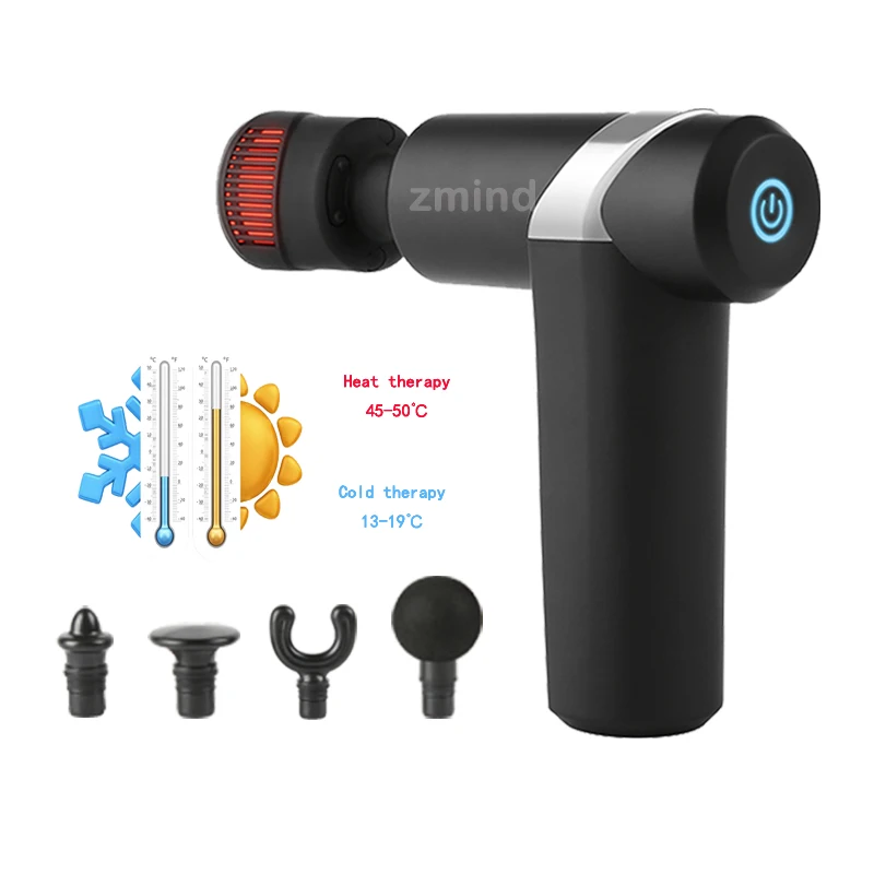 

health care supplies massage gun professional cold and heated massage gun electric hot cold extendable massage gun