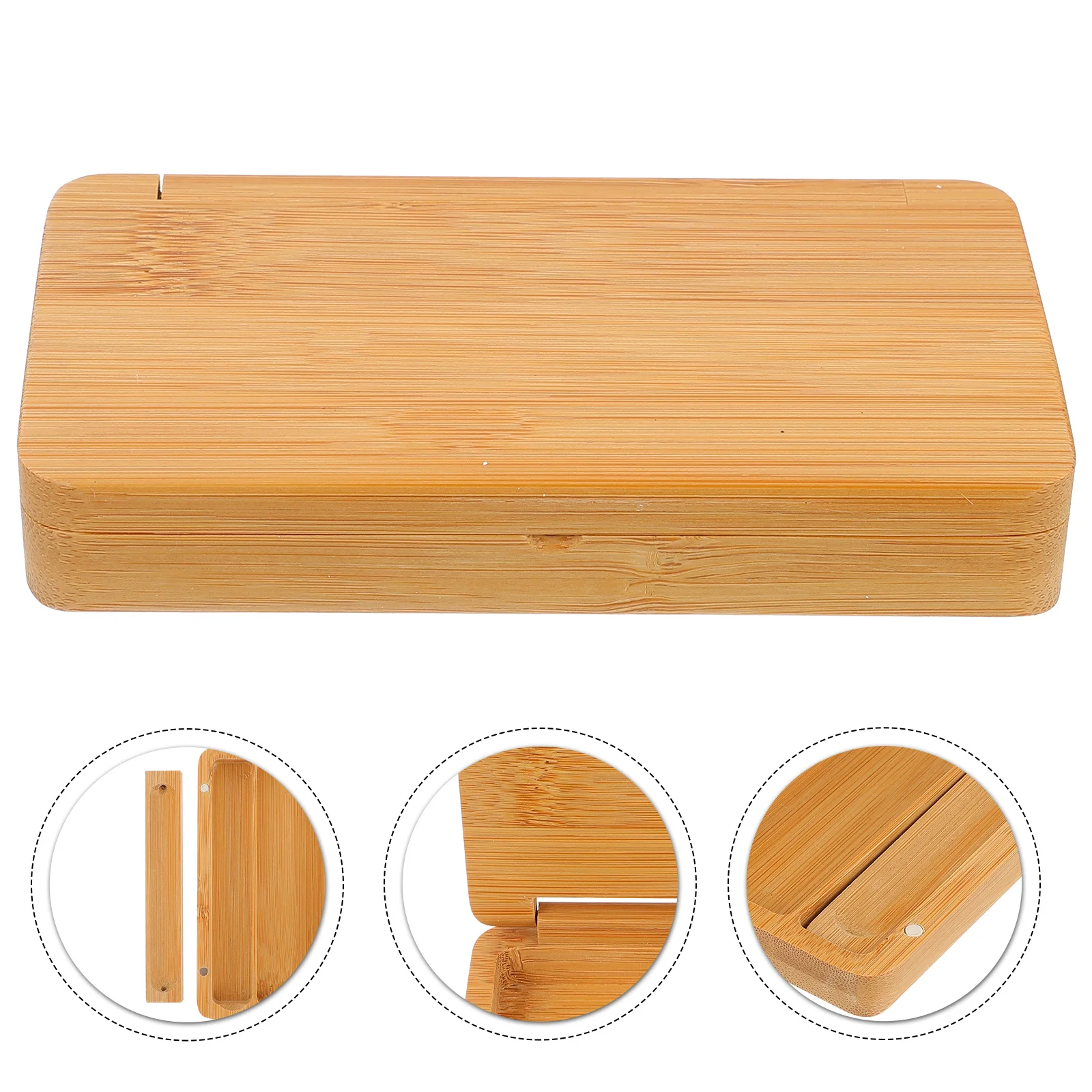 

Sandalwood Storage Box Creative Stick Simple Container Portable