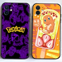 pokemon pikachu phone cases for iphone 11 12 pro max 6s 7 8 plus xs max 12 13 mini x xr se 2020 funda carcasa back cover