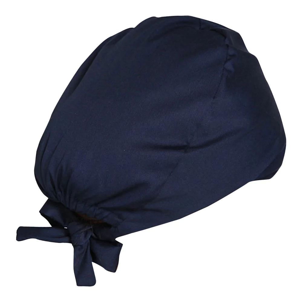 

2pcs Working Hat Tie Back Hats Unisex Breathable Bouffant With Sweatband