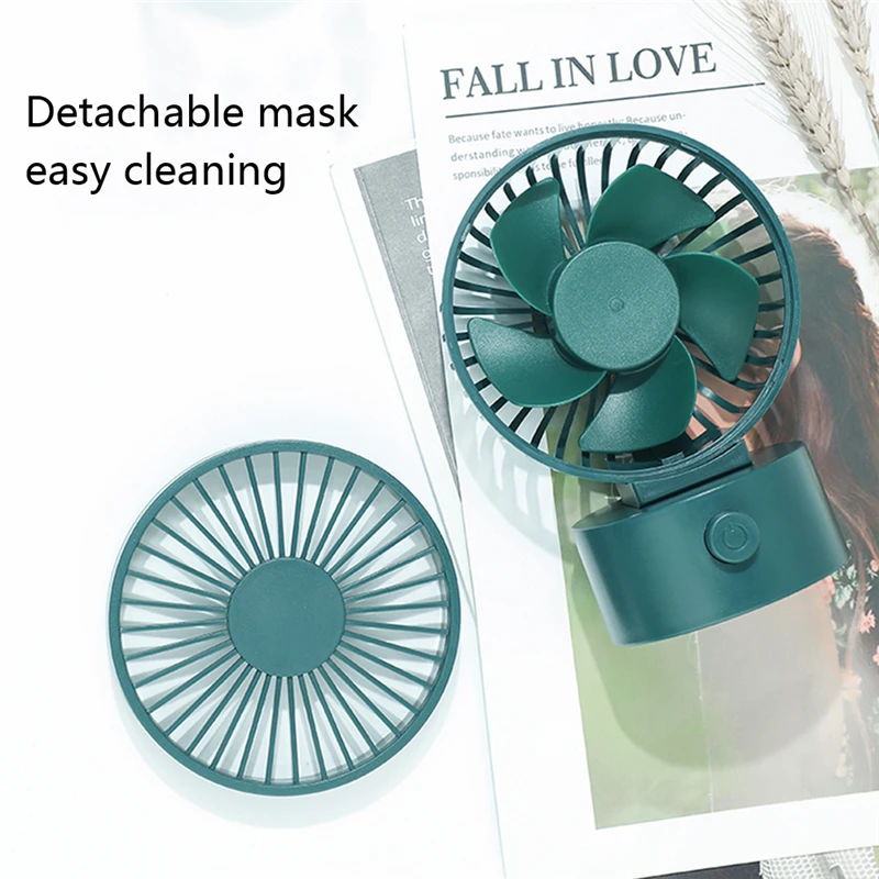Настольный мини-вентилятор охлаждающий бесшумный вентилятор 3-скоростной