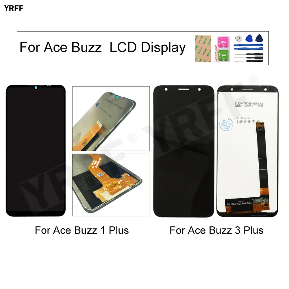 

For Ace Buzz 3 Plus LCD Display Screen For ACE BUZZ 1 Plus AS0318 LCD Display Touch Screen Digitizer Assembly Phone Repair Parts
