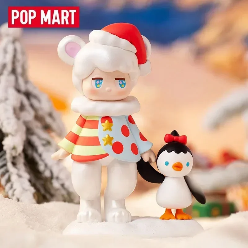 Фото POP MART Satyr Rory Cozy Winter Series: Модные игрушки-сюрпризы в закрытых коробках, коллекционные фигурки, подарок-сюрприз №3