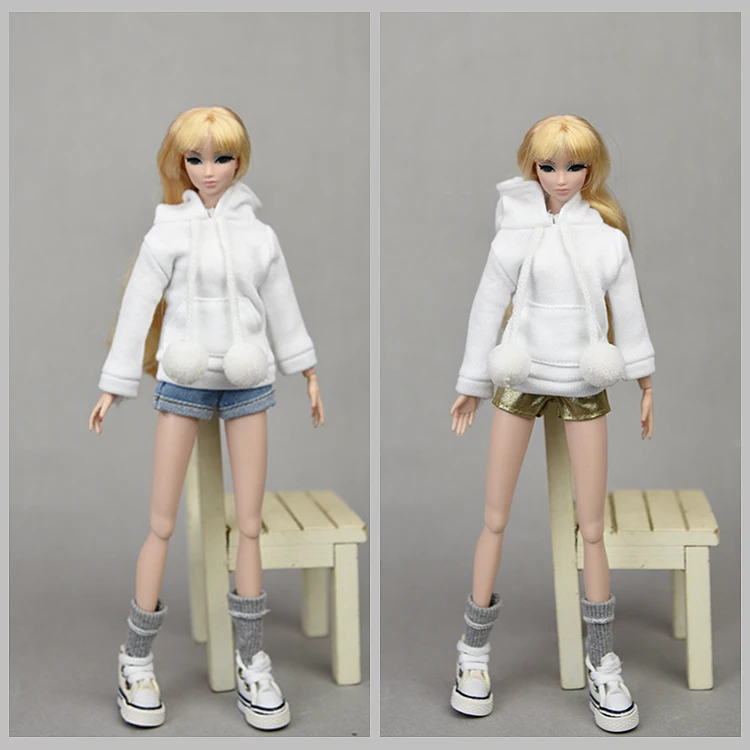 1 шт. Модная Одежда для куклы свитшот Барби blyth kurhn зимнее пальто нарядов 1/6