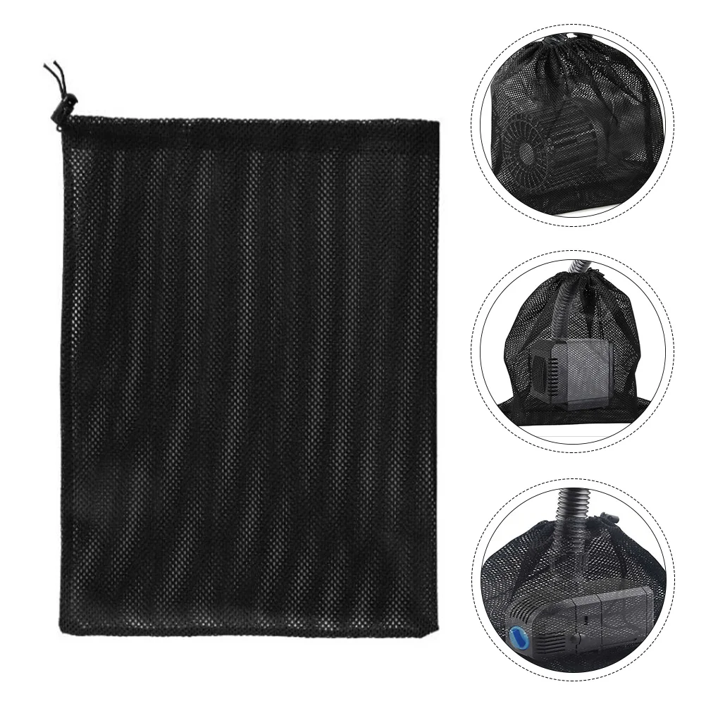 

3 PCS Water Pump Barrier Bag Polyester Drawstring Pond Mesh Pump Filter Bag